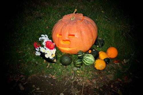 Strašidelný lampionový průvod